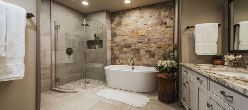 Modern Bathtub Installation
